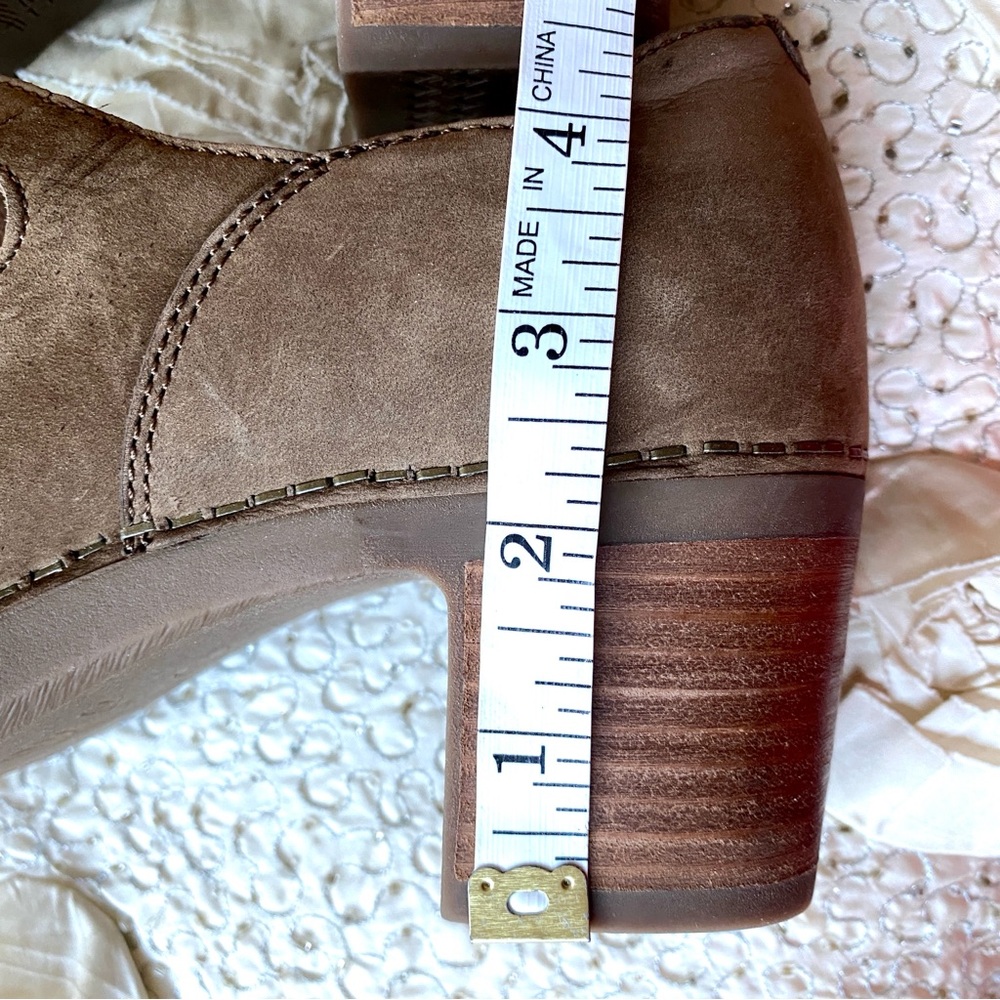 Dansko Taupe Mary Jane Heels - Picture 7 of 14